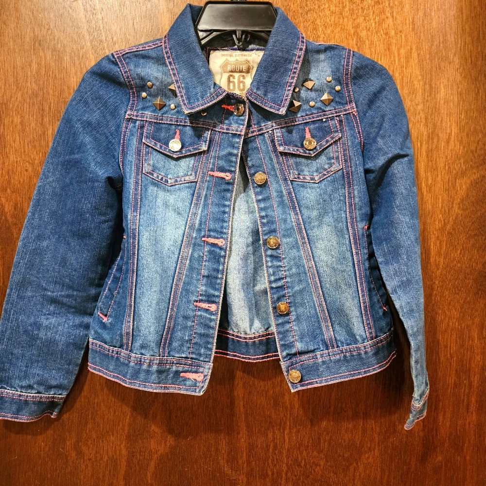 Route 66 Girls denim jacket size 10